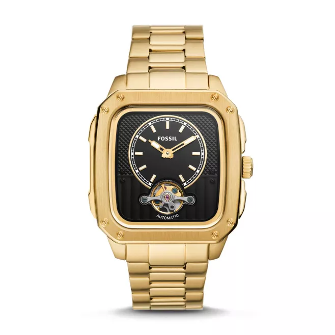 Inscription Automatic Gold-Tone Stainless Steel Watch