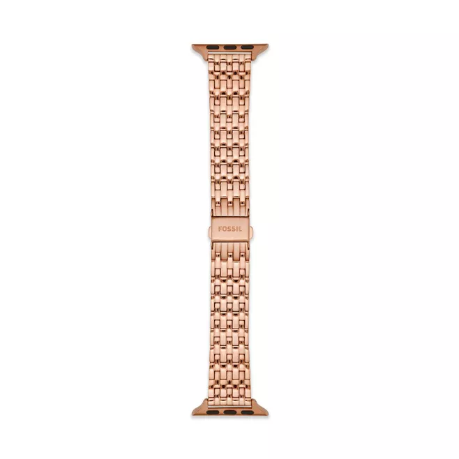 18mm Rose Gold-Tone Stainless Steel Band for Apple Watch®