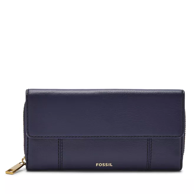 Fossil Outlet Jori Flap Clutch Jori Flap Clutch Insignia Blue