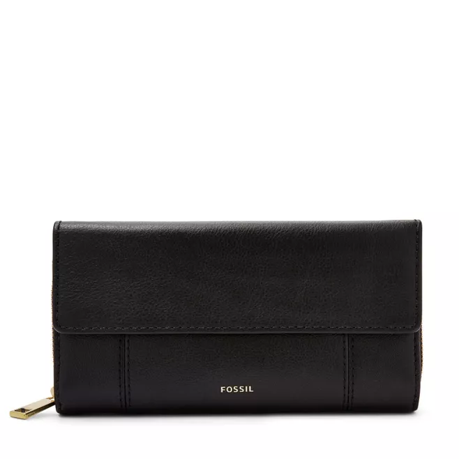 Jori RFID Flap Clutch Black