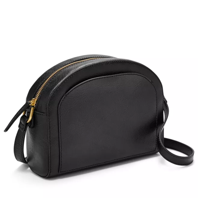 Fossil chelsea crossbody black hot sale