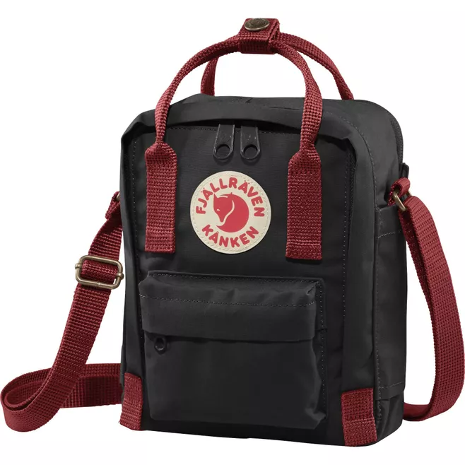 Fjallraven Bag Kanken Classic Black Ox Red Fjallraven Kanken Mini
