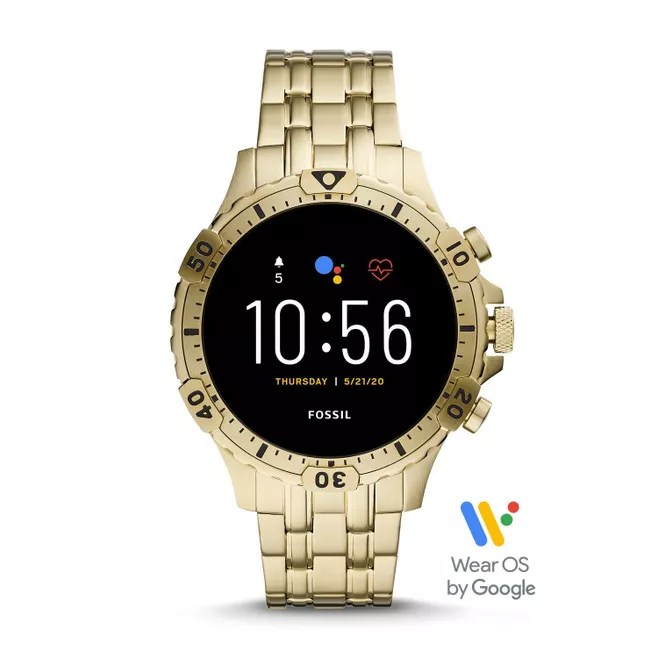 Gen Smartwatch Garrett HR Gold-Tone Stainless Steel