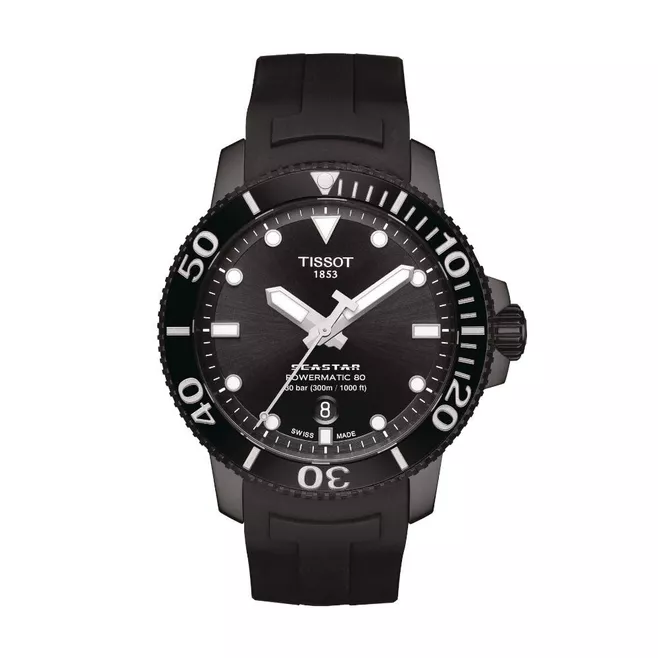 Tissot Seastar 1000 Powermatic 80 Black T1204073705100