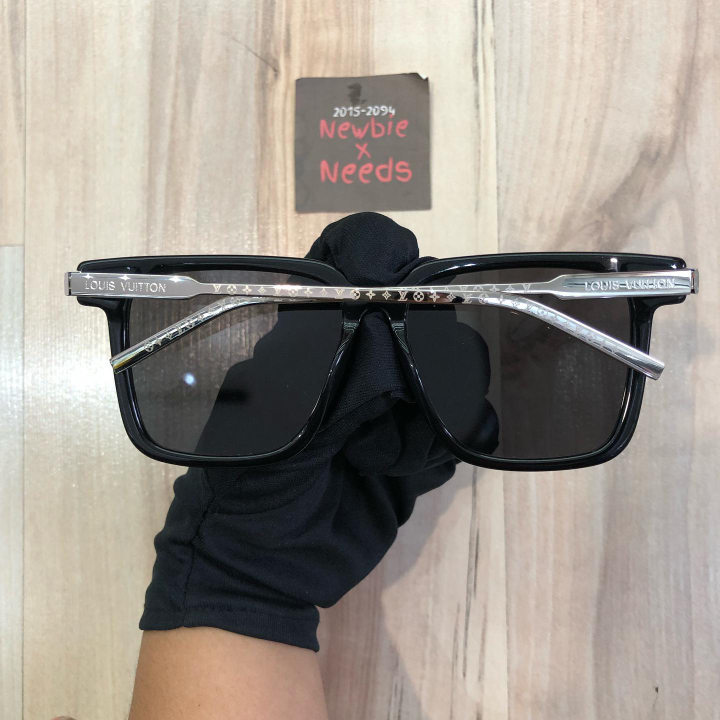 NXN.IND - LV Rise Square Sunglasses Black