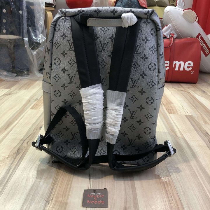 NXN.IND - LV Grey Coated Canvas Taigarama Grey Discovery Backpack/Tas  Ransel LV